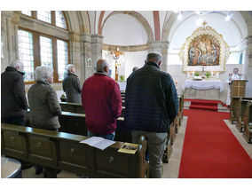 Maigottesdienst in der Weingartenkapelle (Foto: Karl-Franz Thiede)